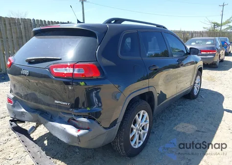 2015 Jeep Cherokee Sport from USA, damaged, VIN 1C4PJMAB7FW647648